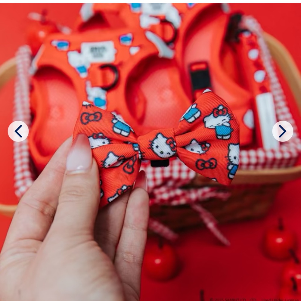Hello Kitty Red Bow Accessory For Collar! NWT! ❤️